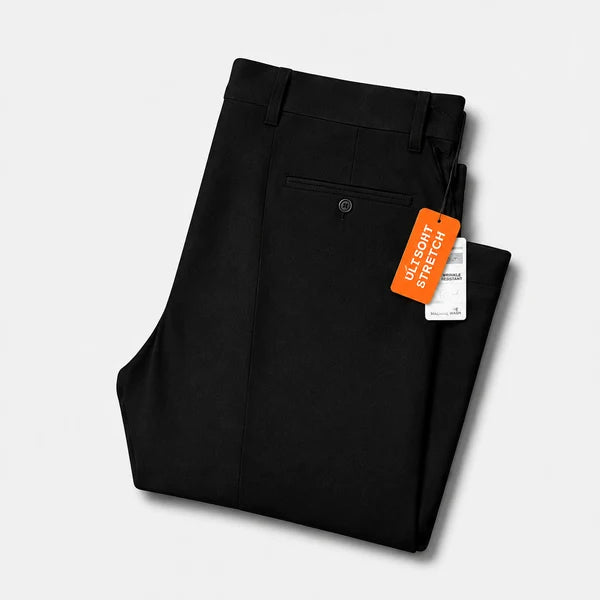 👖🔥Men's All-Day Stretch Dress Pants — No-Iron Comfort for Work, Golf & Everyday Wear