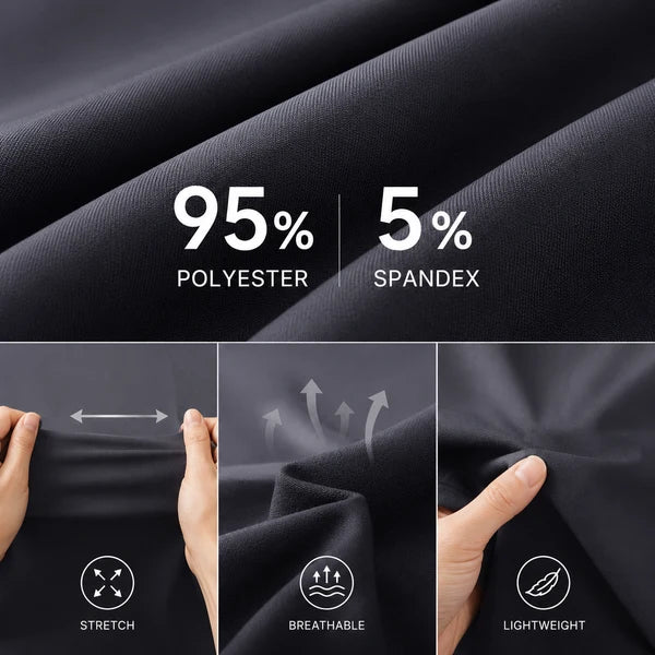 👖🔥Men's All-Day Stretch Dress Pants — No-Iron Comfort for Work, Golf & Everyday Wear