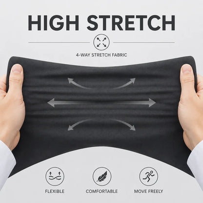 👖🔥Men's All-Day Stretch Dress Pants — No-Iron Comfort for Work, Golf & Everyday Wear