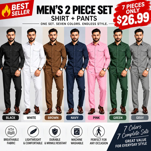 🔥 The 2-Piece Set Men Are Adding to Their Rotation